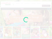 Tablet Screenshot of creativesteps.co.uk